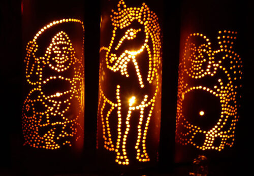 大仏殿にそろい踏み